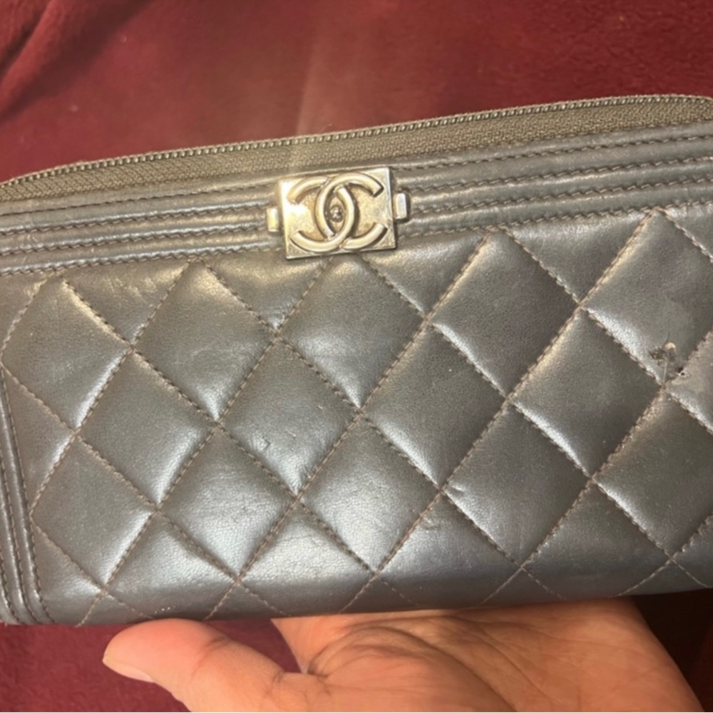Chanel boy wallet - Picture 2 of 12
